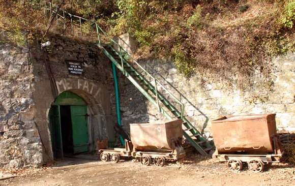 Ulaz u rudnik Stari trg u Trepči